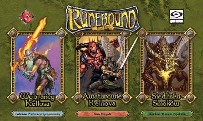Runebound: Awatarowie Kelnova, gra przygodowa, Galakta, dodatek do gry Galakta