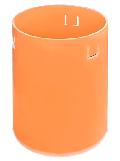 Rura teleskopowa PVC dn 315x400mm, z zaczepami do włazu żeliwnego 315, kolor pomarańczowy (studnia Diamir 315) Inna marka