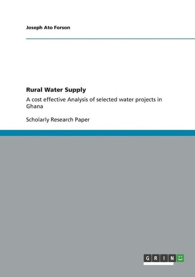 Rural Water Supply Forson Joseph Ato