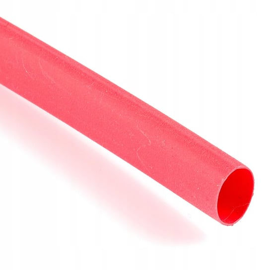 Rurka termokurczliwa czerwona 2,5mm 1m Techrebal