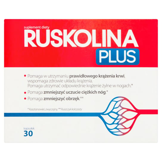 Ruskolina Plus, suplement diety, 30 kapsułek twardych Tramco