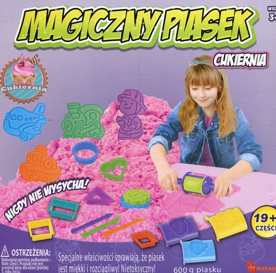 Russell, magiczny piasek Cukiernia Russell