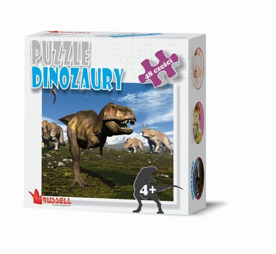 Russell, puzzle, Dinozaury, 48 el. Russell