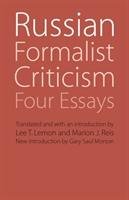 Russian Formalist Criticism University Of Nebraska Press