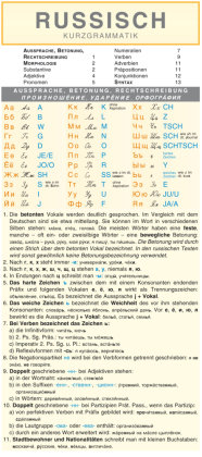 Russisch - Kurzgrammatik: Die komplette Grammatik anschaulich und verständlich dargestellt Bange Gmbh C., Bange C.