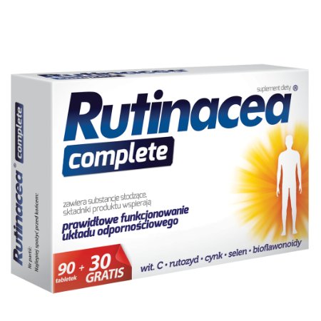 Rutinacea, Complete, Suplement diety, 90 tabl. Aflofarm