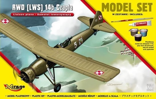 RWD LWS 14b 'CZAPLA' Polski Samolot Towarzyszący Mirage