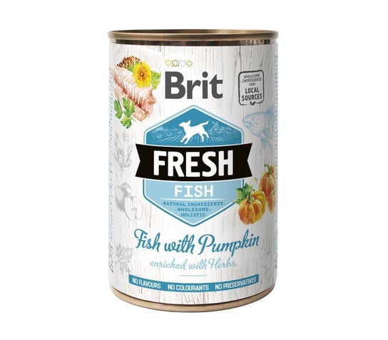 Ryba z dynią BRIT Fresh Fish&Pumpkin, 400 g Brit
