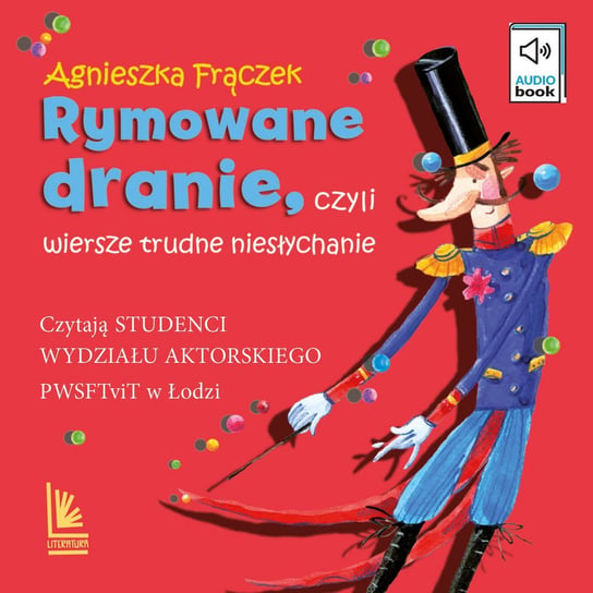 Rymowane dranie, czyli wiersze trudne niesłychanie - audiobook Frączek Agnieszka