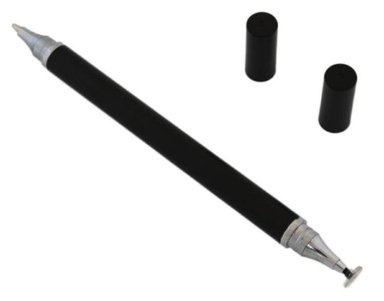 Rysik pojemnościowy z długopisem, Opticum, PR41, czarny Opticum