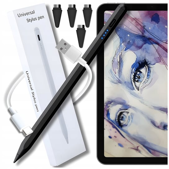 Rysik Stylus Pencil Pen Do Telefonu Tableta Uniwersalny Pencil Pen 4 Końcówki ZeeTech