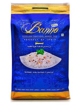 Ryż Basmati Extra Long 10kg Banno Banno