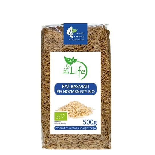 Ryż Basmati Pełnoziarnisty Bio 500 g - BioLife BioLife