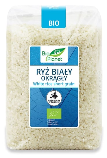 RYŻ BIAŁY OKRĄGŁY BIO 1 kg - BIO PLANET Bio Planet