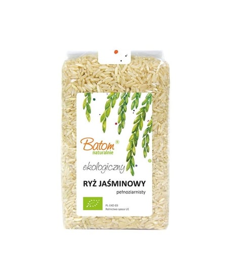 Ryż Jaśminowy Pełnoziarnisty Bio, Batom, 500 g Batom