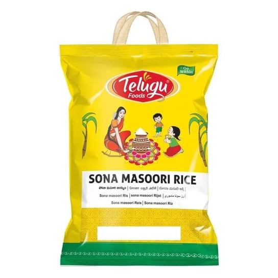 Ryż Sona Masoori Telugu Foods 10kg Inna marka