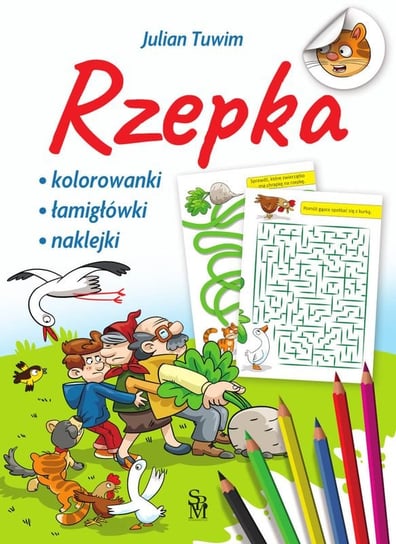 Rzepka z naklejkami Tuwim Julian