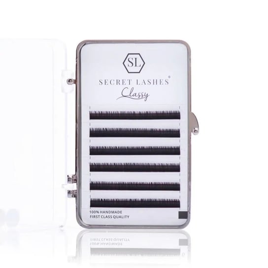 Rzęsy Secret Lashes Classy 6 paskow D, 0.07, 6 mm Secret Lashes