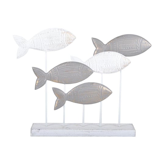 Rzeźba z rybami Rewa 36 cm Duwen