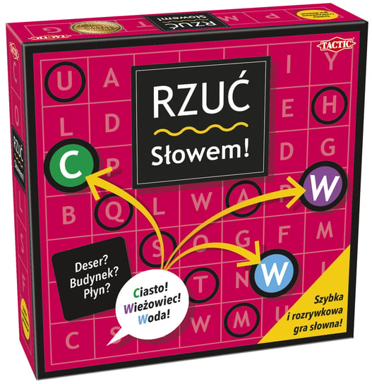 Rzuć słowem!, gra planszowa,Tactic Games Tactic Games