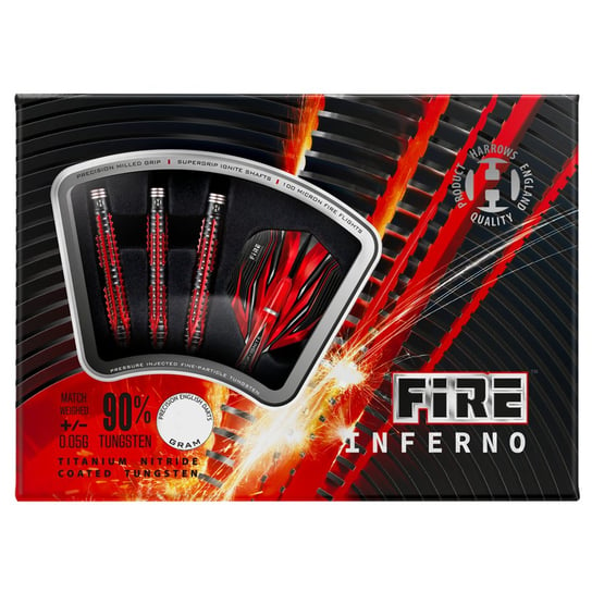 Rzutki Harrows Fire Inferno 90% Steeltip 21 G Harrows