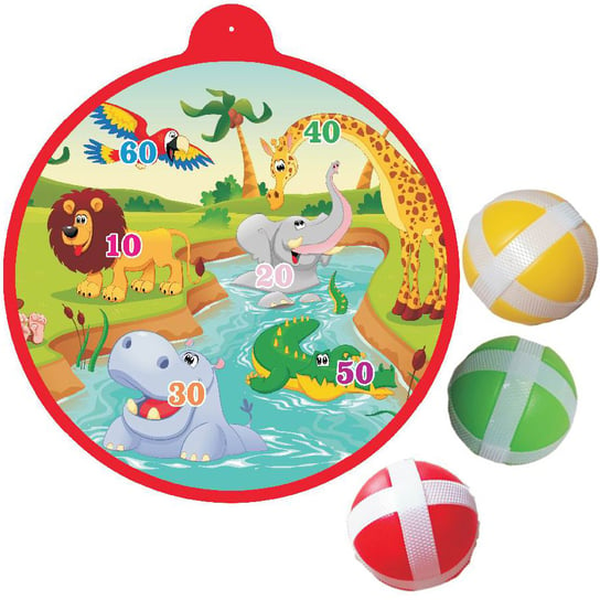 Rzutki Tarcza Na Rzepy Z Piłeczkami Gra Zręcznościowa Zabawka Dla Dzieci Trifox