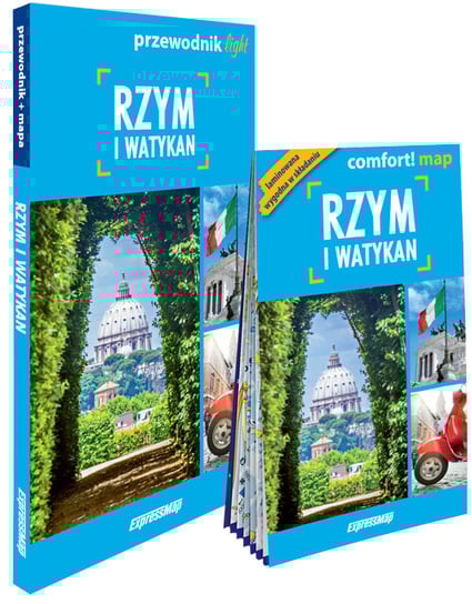 Rzym i Watykan light. Przewodnik + mapa Romanowska Katarzyna, Kowalska Kamila