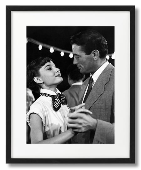 Rzymskie wakacje,  Gregory Peck i Audrey Hepburn 5 DEKORAMA
