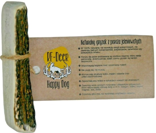 S Soft 8-10 cm 20-40 gr Gryzak z poroża jelenia rogów roga róg gryzaki ekologiczny naturalny smakołyk dla psa / RF-Deer Inny producent
