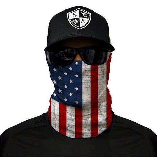 SA Co. Chusta Wielofunkcyjna Face Shield™ American Flag SA Co.