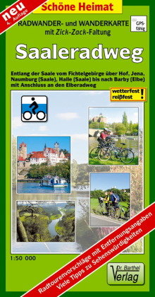 Saale-Radwanderweg 1 : 50 000 Barthel, Barthel Andreas Verlag