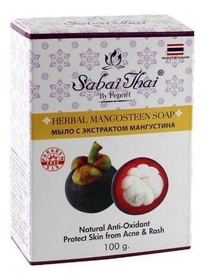 Sabai Thai, ziołowe mydło Mangostan, 100 g Sabai Thai