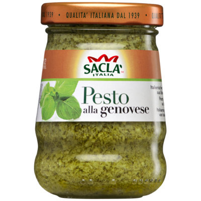 Sacla, Pesto alla Genovese, Sos do makaronu z bazylią, 90 g Sacla