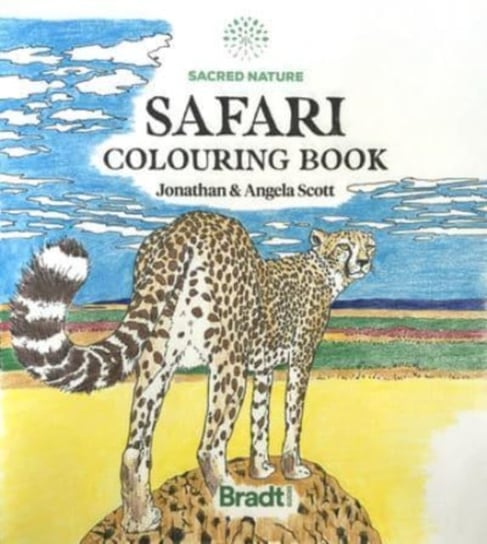 Sacred Nature Safari Colouring Book Jonathan Scott