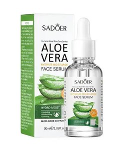 Sadoer, Serum Nawilżające Odżywcze Do Twarzy, Aloe Vera, 30ml Sadoer