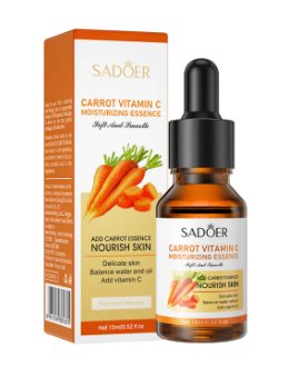 Sadoer, Serum nawilżająco-rozjaśniające Carrot Vitamina C, 15g Sadoer