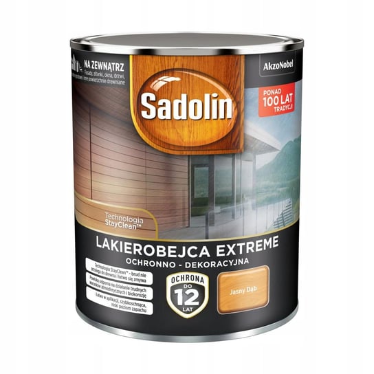 Sadolin Lakierobejca wodna DĄB JASNY 0,7 l SADOLIN