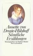 Sämtliche Erzählungen Droste-Hulshoff Annette