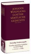 Sämtliche Gedichte in einem Band Goethe Johann Wolfgang