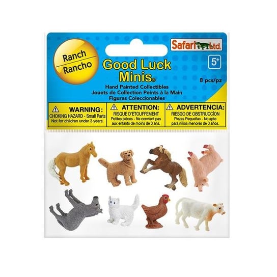 Safari Ltd 100107 zwierzęta z farmy mini 8szt. Fun Pack Safari