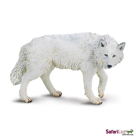 Safari Ltd 220029 Wilk biały polarny  9,5x6,5cm Safari
