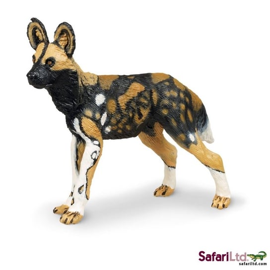 Safari Ltd 239729 Likaon dziki pies afrykański 9x3,7x7cm Safari