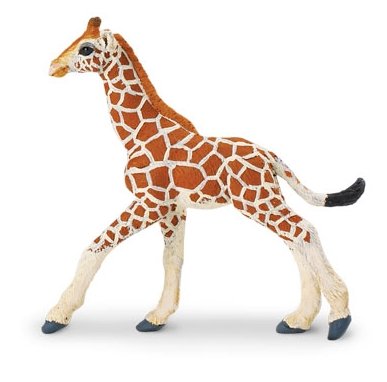 Safari Ltd 268529 Żyrafa siatkowana młoda  9,5 x9,5cm Safari