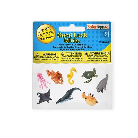 Safari Ltd 352122 morskie mini zwierzęta -8szt. Fun Pack Safari
