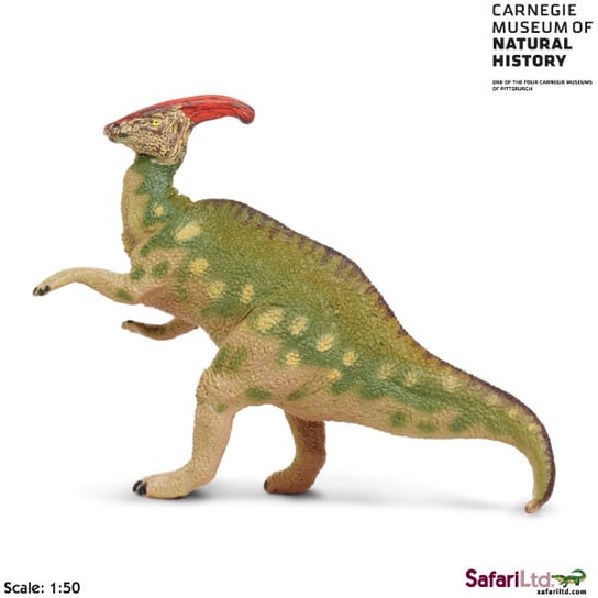 Safari Ltd 411101 Dinozaur Parazaurolof 1:50 14,5x12cm Carnegie Safari