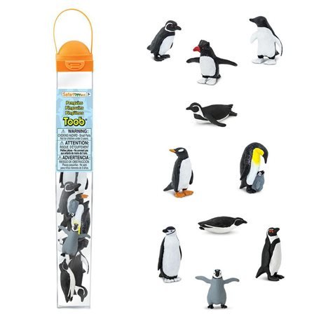 Safari Ltd, Zestaw figurek, Montessori, Pingwiny Safari