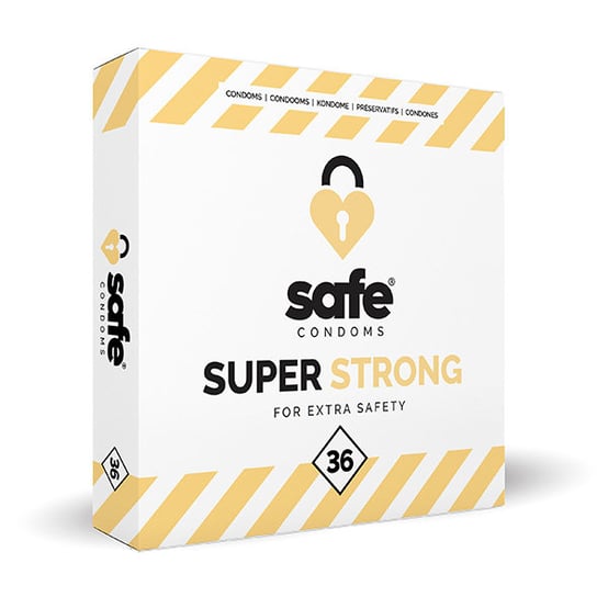 Safe -  Condoms Super Strong For Extra Safety (36 Pcs) Inna marka