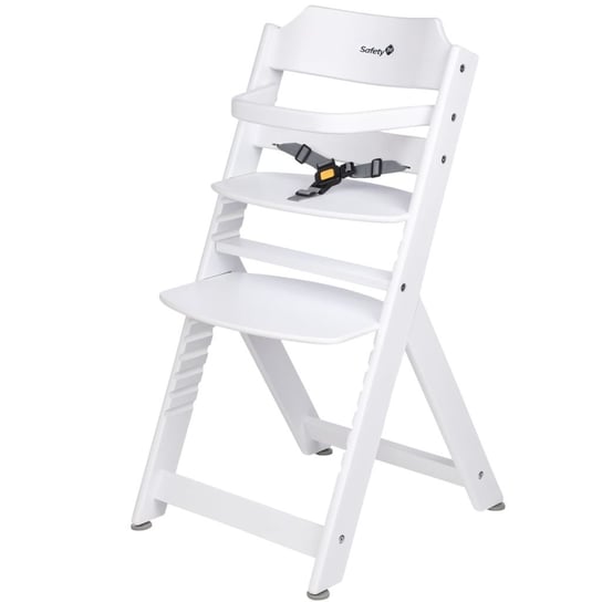Safety 1st Wysokie krzesełko Timba Basic, drewniane, białe, 27624310 Safety 1st