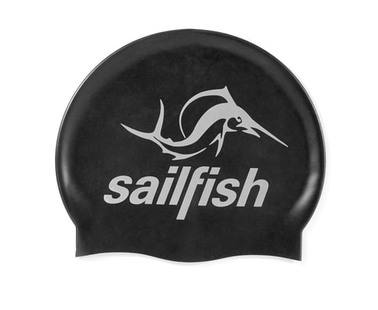 Sailfish Czepek Pływacki Silikonowy Black SAILFISH