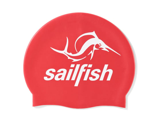 sailfish Czepek Pływacki Silikonowy red SAILFISH